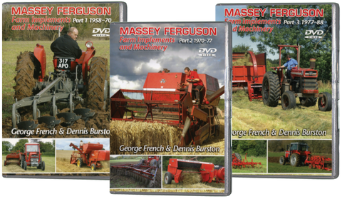 Bundle - Massey Ferguson Implements & Machinery Parts 1-3